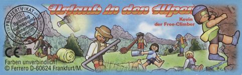 Urlaub in den Alpen  2001/2002