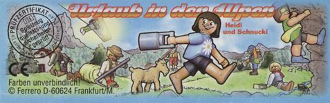 Urlaub in den Alpen  2001/2002