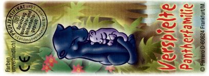 Verspielte Pantherfamilie  2002/2003