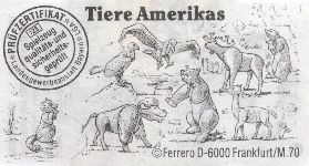Tiere Amerikas  1992/1993
