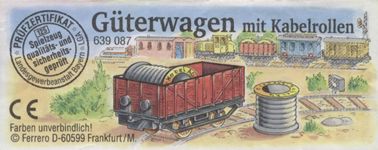 1995 D Güterzug  DIESELLOK   BPZ Nr 639 060 
